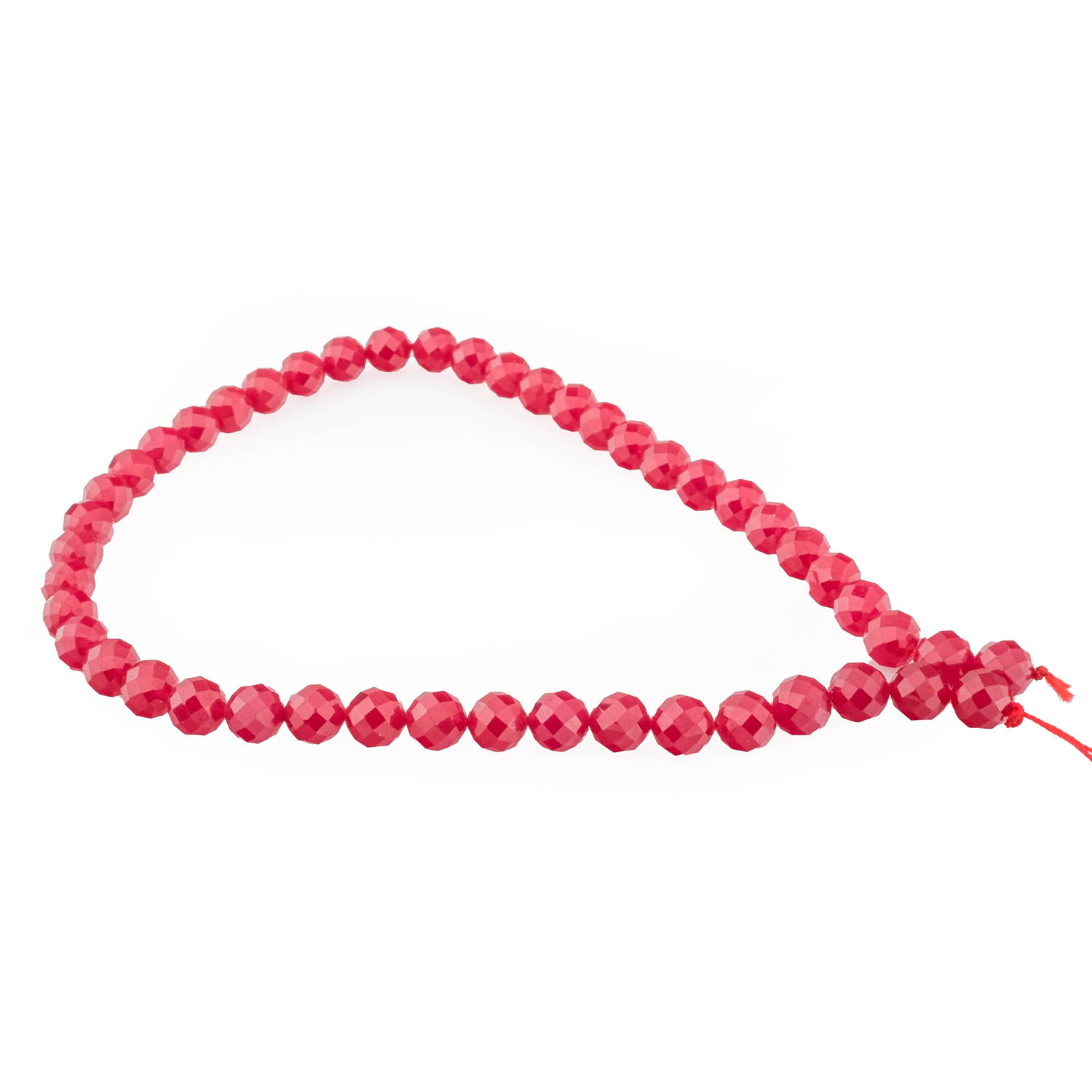 display-of-ruby-faceted-natural-stone-bead-8mm-creative-inspiration-and-emotional-balance-your-gemstone.jpg Side view of a high-quality Ruby Faceted Natural Stone Bead (8mm), highlighting its vitality and protection benefits, ideal for promoting chakra alignment and emotional balance.