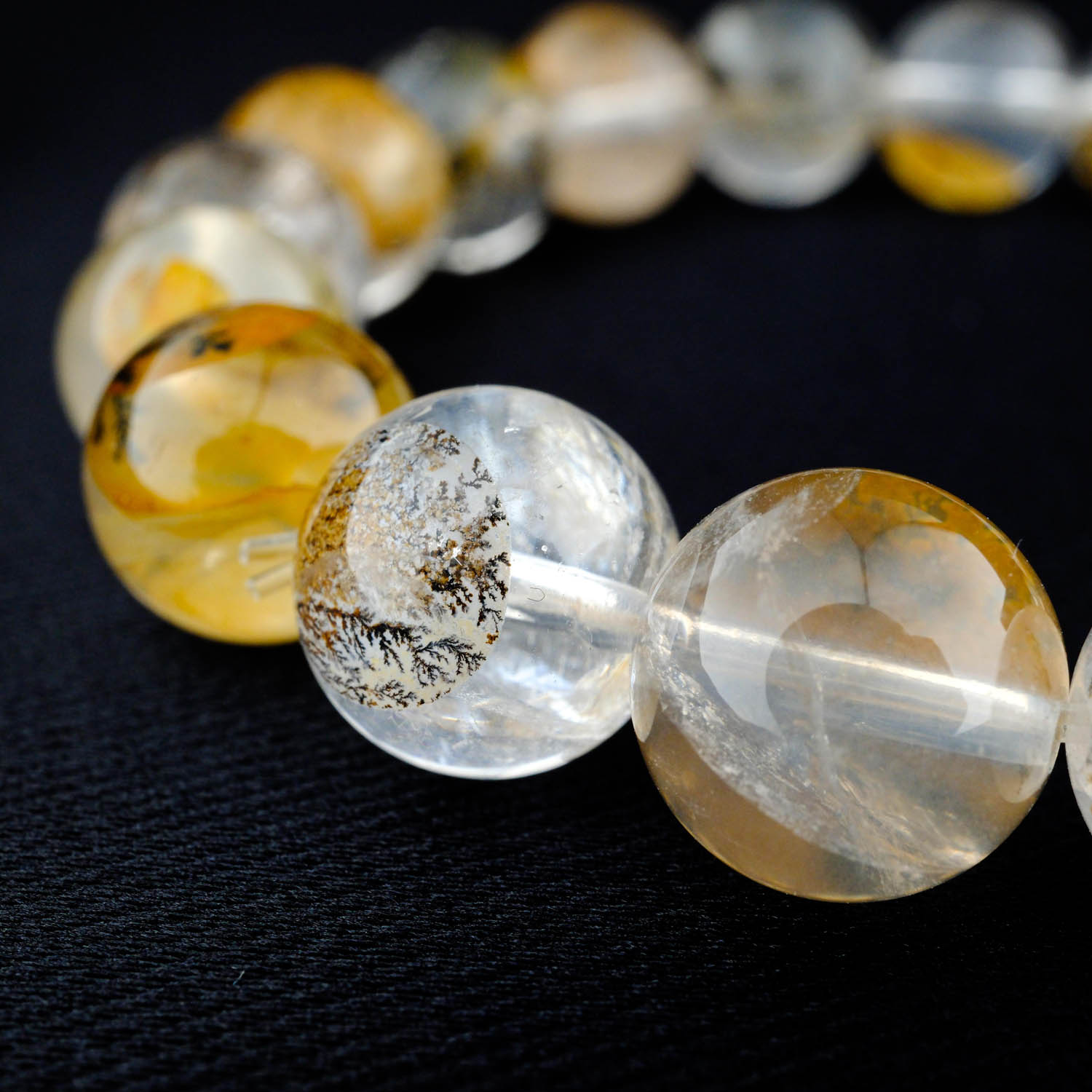 Bracciale Minimalista In Cristallo Di Pirite - Bracciale Delicato Con Pietre Preziose Naturali, Chakra Del Plesso Solare, Pietra Dell'abbondanza - Italia - Foto 7