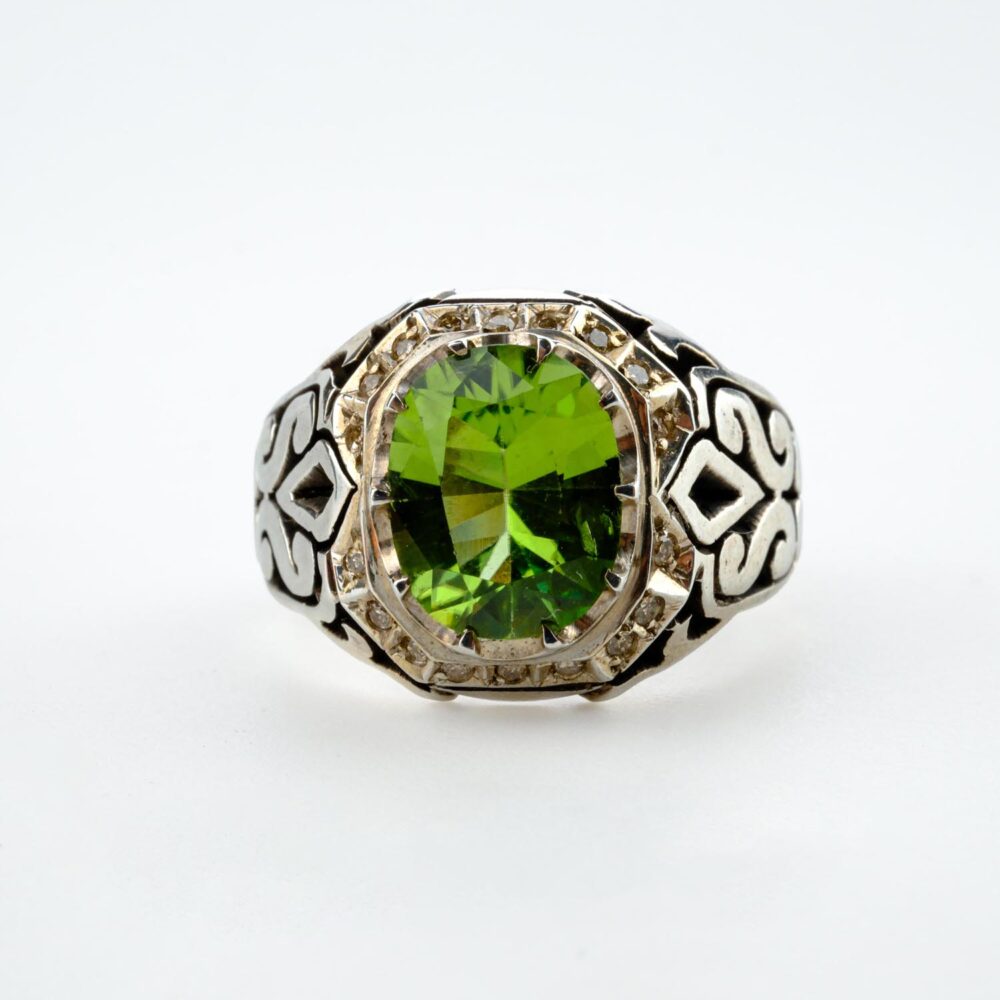 Anello Con Sigillo In Argento Massiccio Da Uomo, Anello