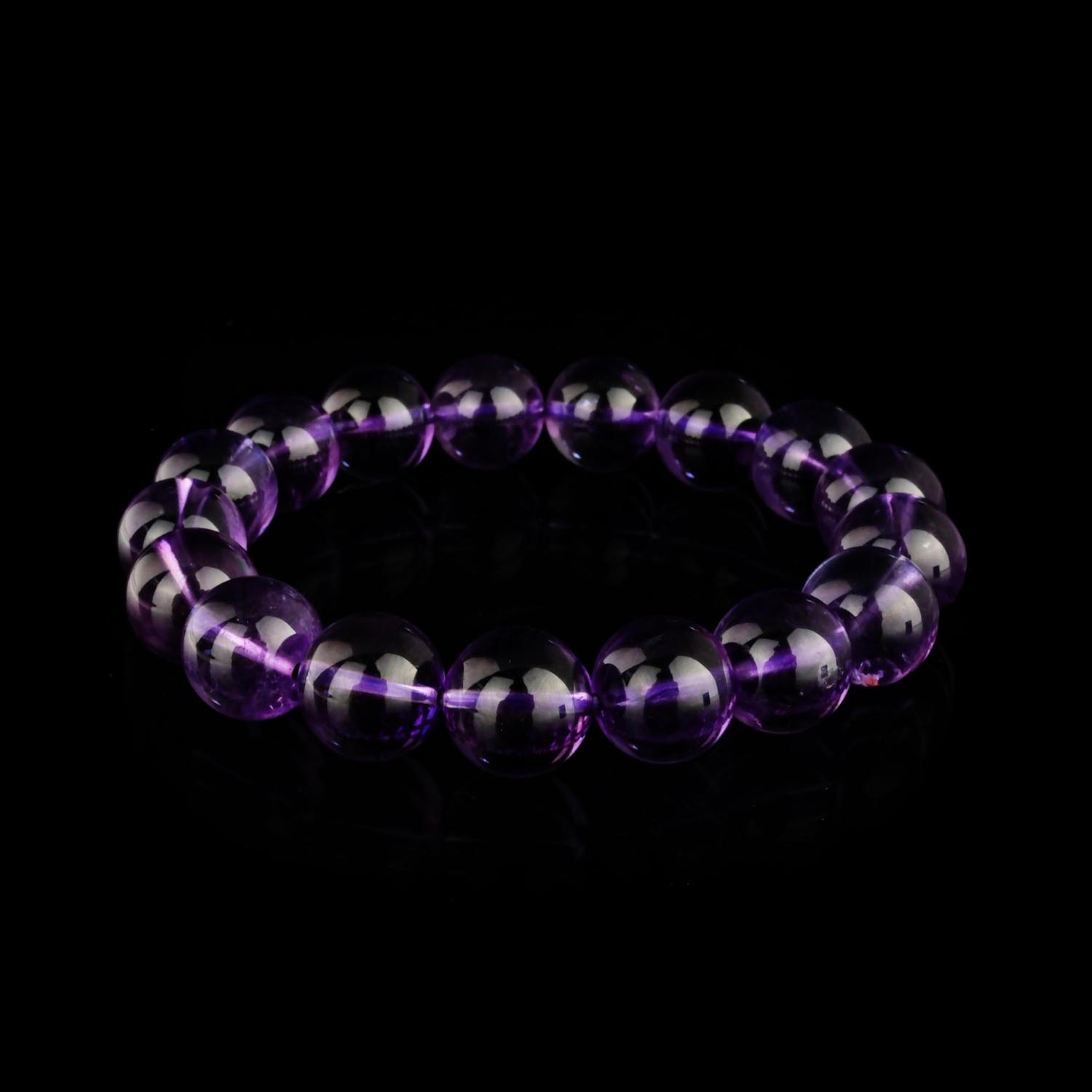 10a-plus-amethyst-armband-vip-qualitaet-12mm 10A+ VIP Qualität Amethyst Armband mit 11-12mm tiefvioletten Perlen