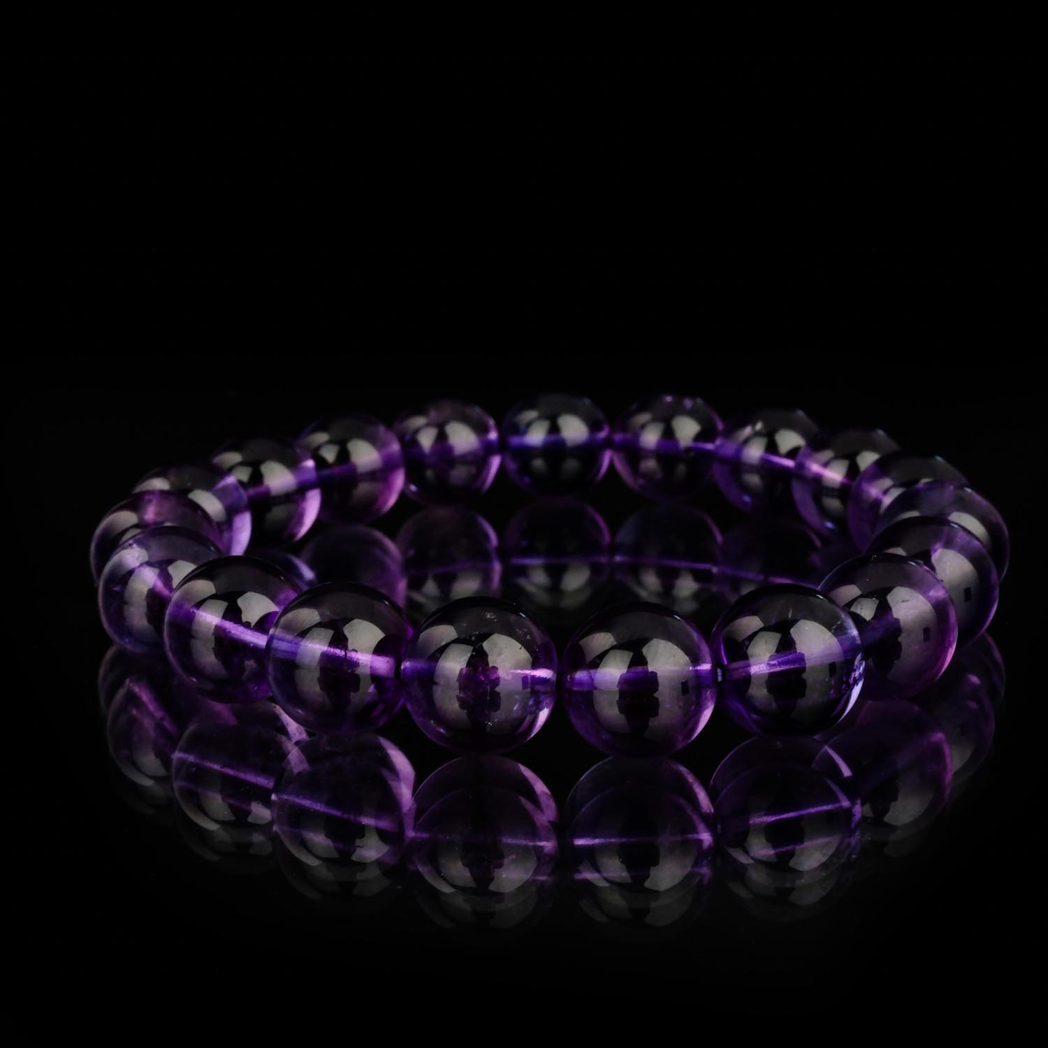 10a-plus-amethyst-armband-vip-qualitaet-8mm 10A+ VIP Qualität Amethyst Armband mit 8-9mm tiefvioletten Perlen