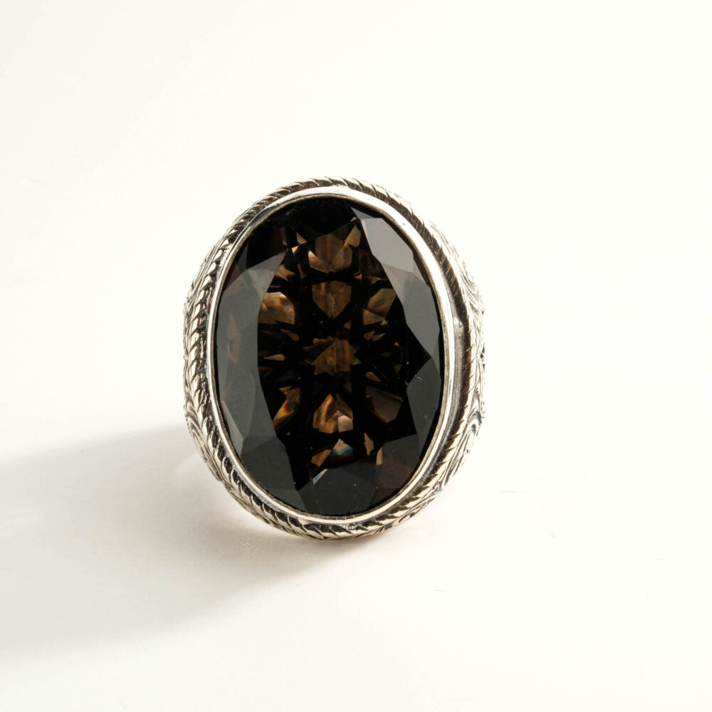 Argenteria ANELLO LIBERTY CRISTAL QUARZO FUME - Foto 5