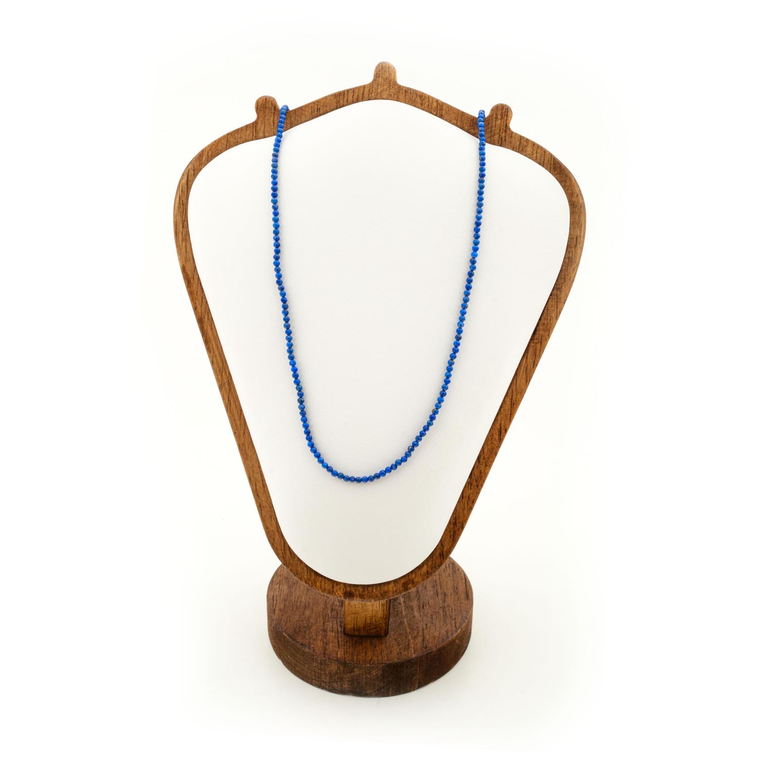 collier-lapis-lazuli-facette-2mm-delicat Collier délicat de 2mm en perles de Lapis Lazuli facettées