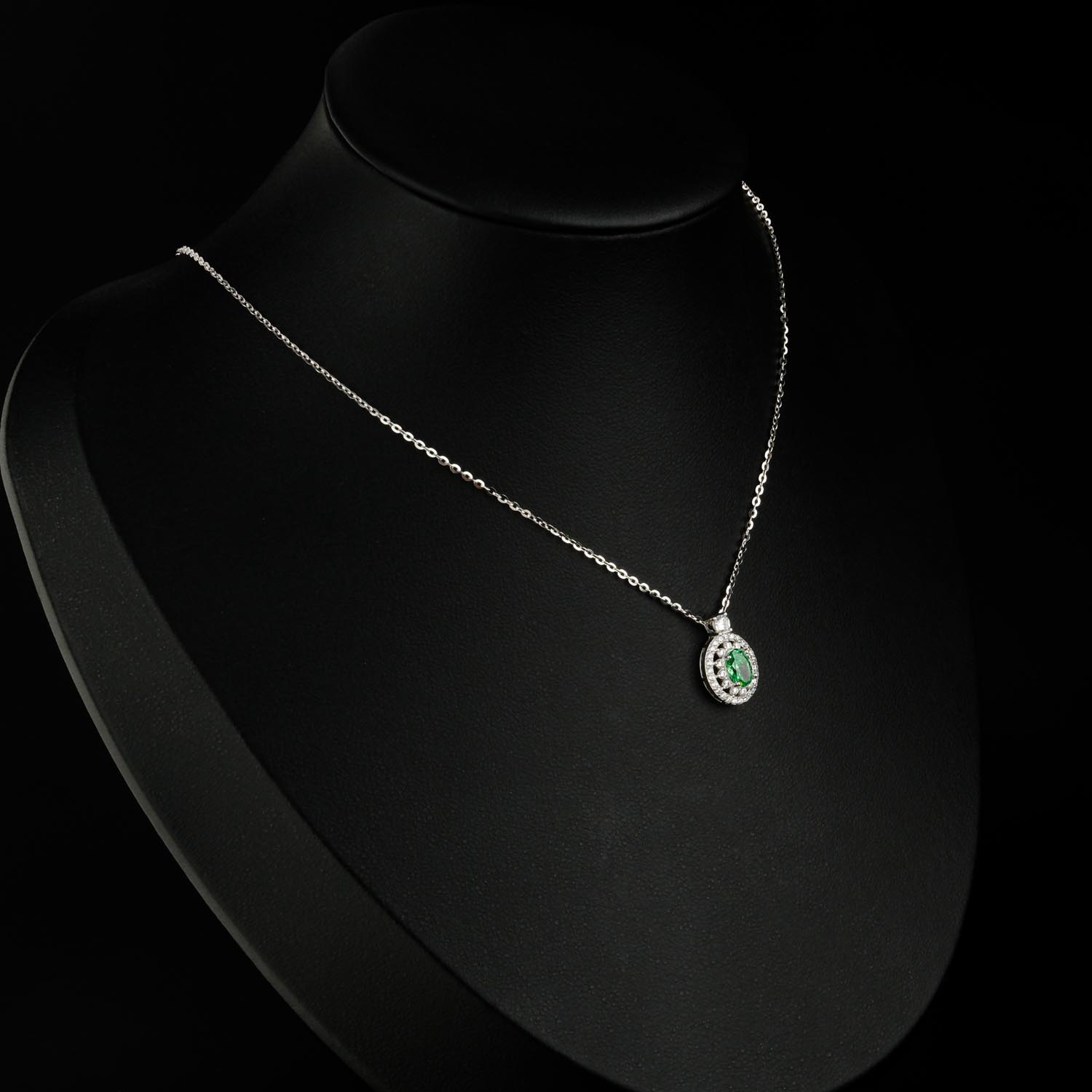 eis-schliff-smaragd-halskette-tropfen-925-silber